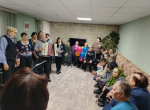 Активные пенсионеры Башмаковского Центра общения старшего поколения "Наша территория" побывали в гостях у подопечных Комплексного центра социального обслуживания населения
