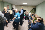 Активные пенсионеры Башмаковского Центра общения старшего поколения "Наша территория" побывали в гостях у подопечных Комплексного центра социального обслуживания населения