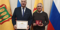 Тренер-преподаватель МАОУДОДЮСШ р.п. Башмаково М.В. Безиков награждён почётным знаком Губернатора «Во славу земли Пензенской»! - Башмаковский район