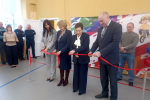 Открытие спортивного зала в Башмаковском техникуме