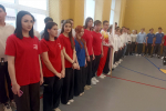 Открытие спортивного зала в Башмаковском техникуме