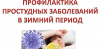 Профилактика вирусных инфекций в зимнее время года - Башмаковский район