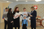В Башмаковском районном отделе ЗАГС состоялась торжественная и трогательная церемония чествования семей
