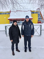 Башмаковский район посетил первый заместитель министра физической культуры и спорта Пензенской области