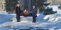 20 февраля в Аллее Героев р п Башмаково состоялось возложение венков, посвященное Дню защитника Отечества - Башмаковский район