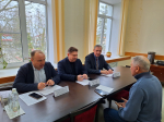 Первый заместитель министра спорта Пензенской области Владислав Чесноков посетил Башмаковский район