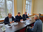 Первый заместитель министра спорта Пензенской области Владислав Чесноков посетил Башмаковский район