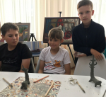 Модельную библиотеку имени М.Н. Пономарева посетили воспитанники пришкольного лагеря из р.п. Земетчино