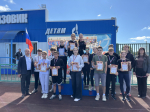 На стадионе «Газовик» состоялось первенство Башмаковского района в беге