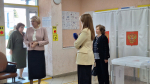 Глава Башмаковского района проверила работу избирательных участков
