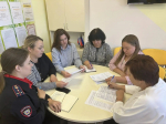 Заседание межведомственного консилиума с участием специалистов системы профилактики